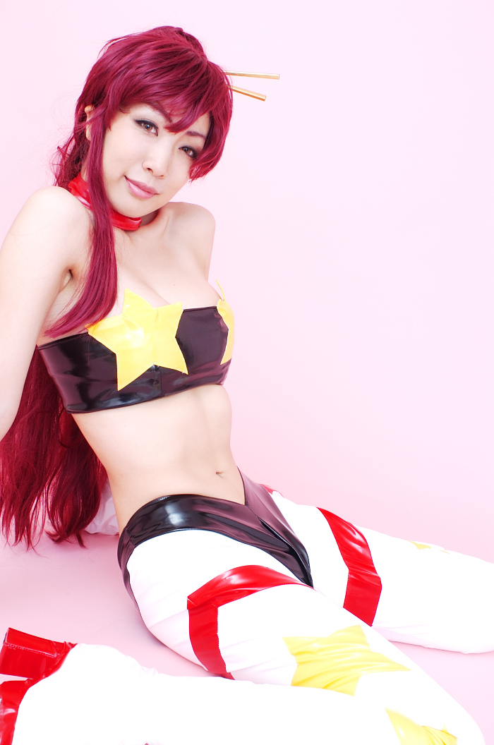 [Cosplay]  Tengen Toppa Gurren Lagann - Big Tits Yoko